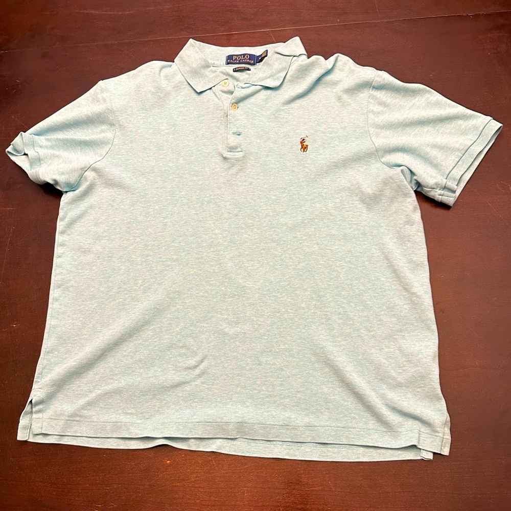 Blue Ralph Lauren polo